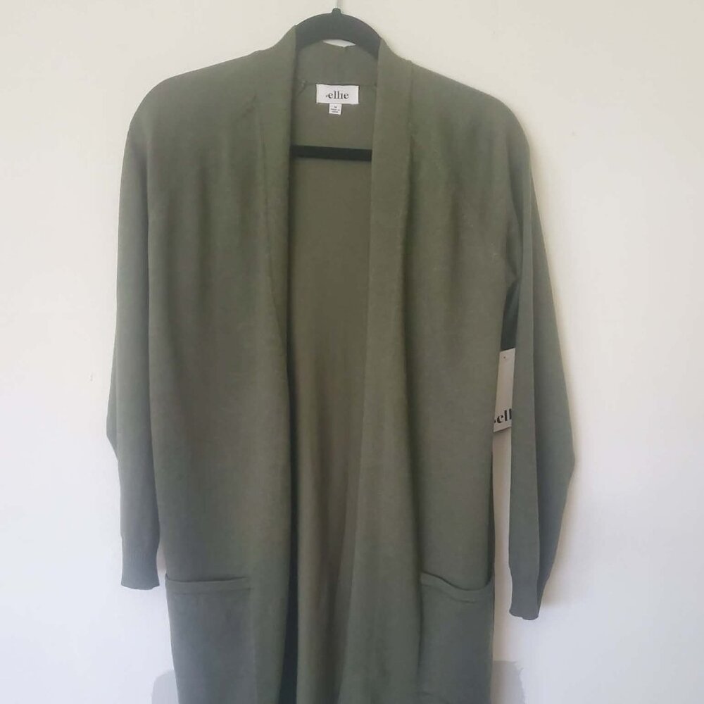 Olive Cardigan NWT